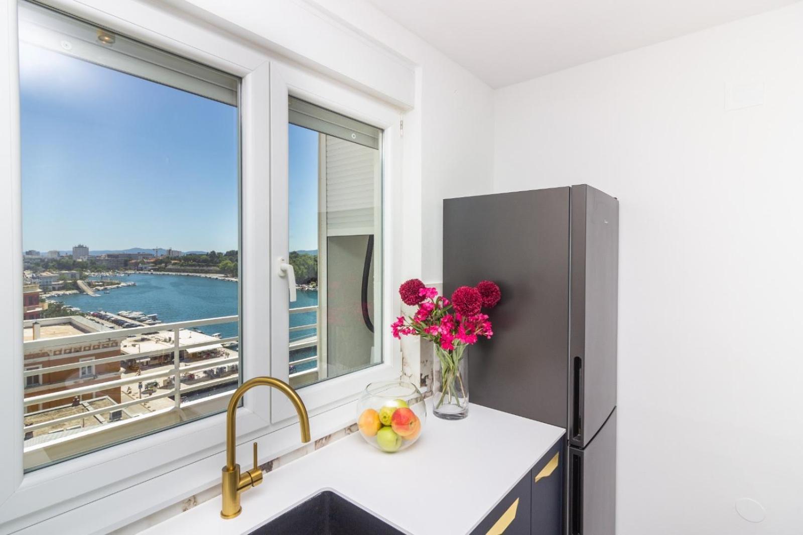 Sea View Mia Apartment Just Renovated Zadar Eksteriør billede
